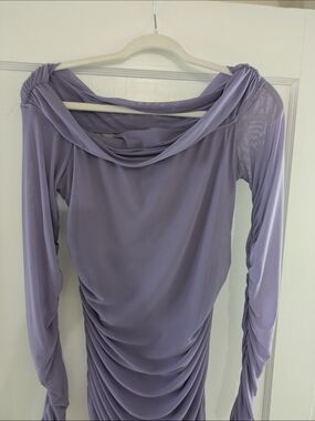 Spring Summer Romantic Lavender Dress🌸🌷🪻